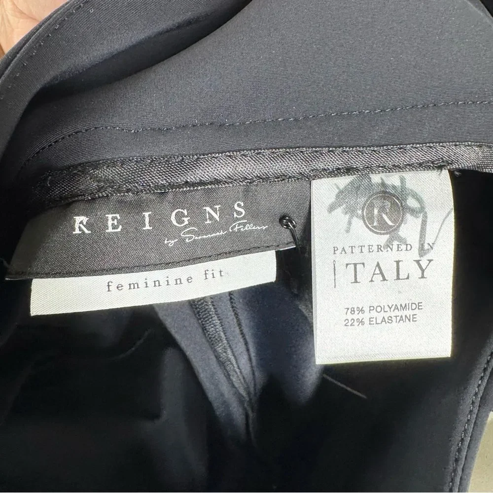 NWT Reigns by Savannah Fellers Katherine Black Riding Breeches Equestrian XS/S
